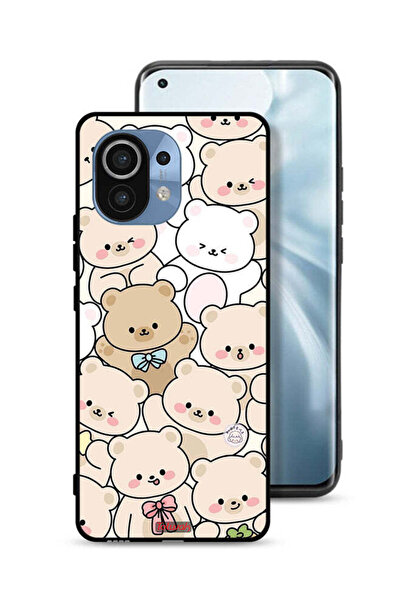 Tolwak غطاء حماية لهاتف Xiaomi Mi 11 بنمط الدببة