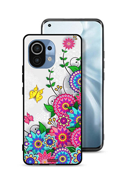 Tolwak غطاء حماية لهاتف شاومي مي 11 بنقشة زهور ماندالا