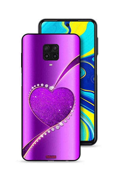 Tolwak غطاء حماية لهاتف شاومي ريدمي نوت 9S - قلب لامع