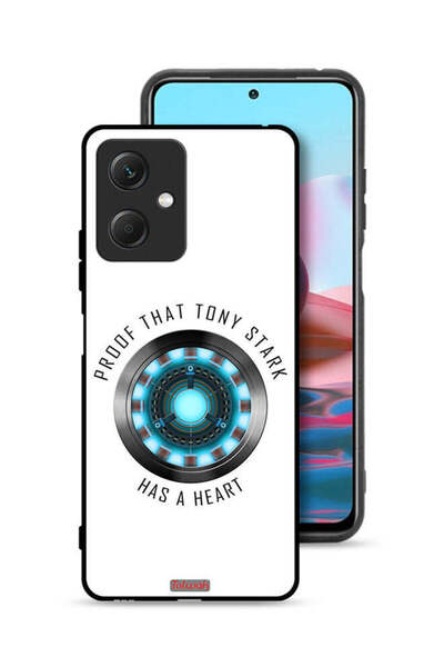 Tolwak غطاء حماية لهاتف شاومي ريدمي نوت 12 دليل على أن توني ستارك لديه قلب