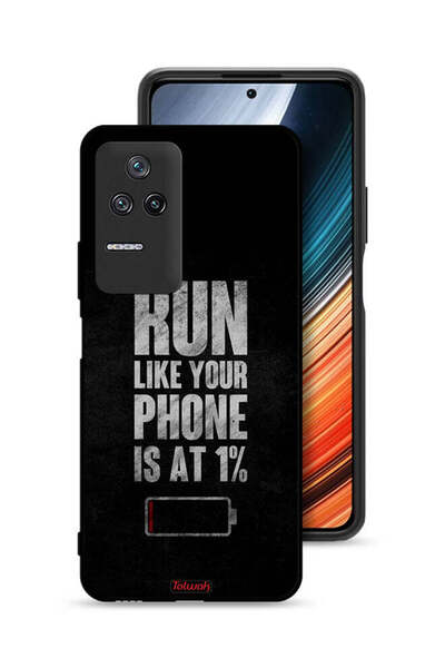 Tolwak غطاء حماية لهاتف Xiaomi Redmi K50، اركض كما لو أن هاتفك يعمل بنسبة 1%