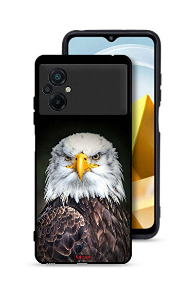 Tolwak Xiaomi Poco M5 4G Protective Case Cover Eagle