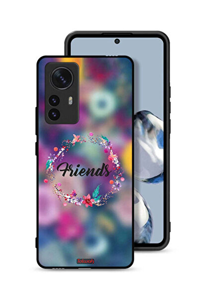 Tolwak غطاء حماية شاومي 12 برو بتصميم خاتم أصدقاء الزهور