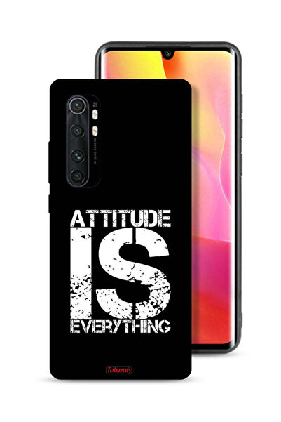 Tolwak غطاء حماية لهاتف Xiaomi Mi Note 10 Lite - Attitude Is Everything