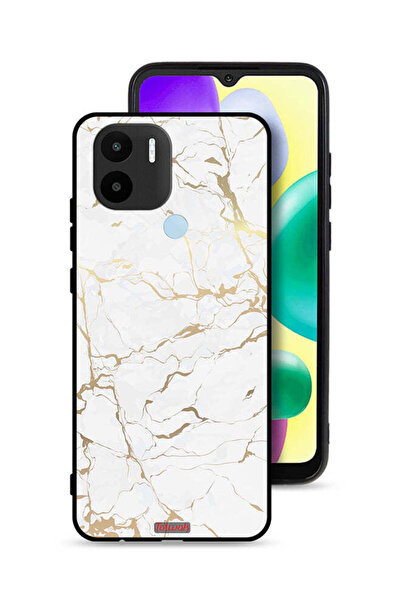 Tolwak غطاء الحماية Xiaomi Redmi A1 Plus غطاء الحماية Xiaomi A1 Plus بنمط الرخام