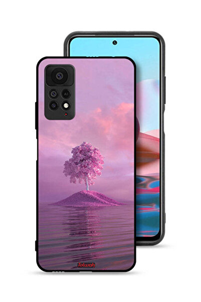 Tolwak غطاء حماية لهاتف شاومي ريدمي نوت 11 برو 5G - شجرة - Unsplash