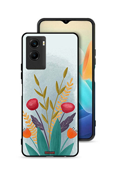 Tolwak غطاء حماية لهاتف Vivo Y55s 5G (2021) برسومات نباتية