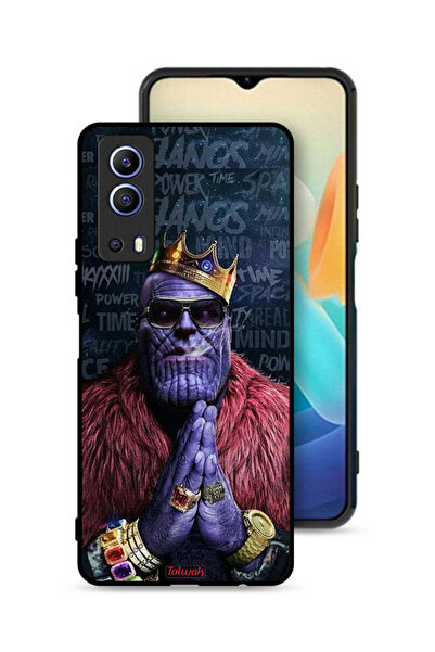 Tolwak غطاء حماية لهاتف Vivo Y72 5G من Thanos Power