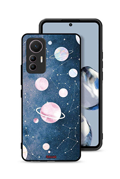 Tolwak Xiaomi 12 Lite Protective Case Cover Space Art