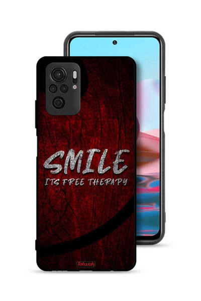 Tolwak Xiaomi Redmi Note 10 4G Protective Case Cover Smile Its Free Therapy