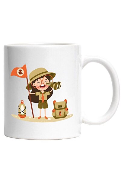 INOVATIX Cana alba personalizata, Cercetas, Ghid, Lampa, Steag, Ochelari, Bin...