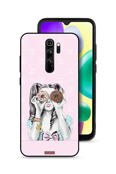 Tolwak غطاء حماية لهاتف شاومي ريدمي نوت 8 برو يحمل دوناتين