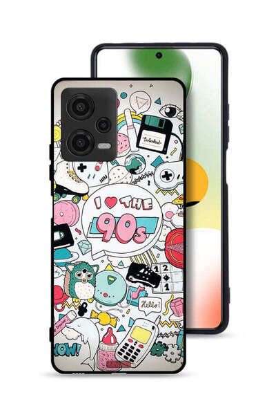 Tolwak غطاء حماية لهاتف Xiaomi Poco X5 - أحب التسعينيات