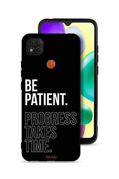 Tolwak غطاء حماية لهاتف Xiaomi Redmi 10A - كن صبورًا، فالتقدم يستغرق وقتًا