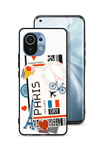 Tolwak غطاء حماية لهاتف Xiaomi Mi 11 ملصق باريس