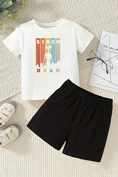 TARZ STİL Costum cu pantaloni scurți New Season Style cu imprimeu 24258