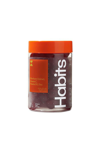 Habits هابيتس كبسولات بيوتين للشعر بالتوت 60 قطعه