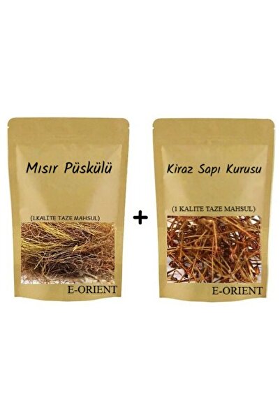 E orient Mısır Püskülü + Kiraz Sapı (100+100 Gram)