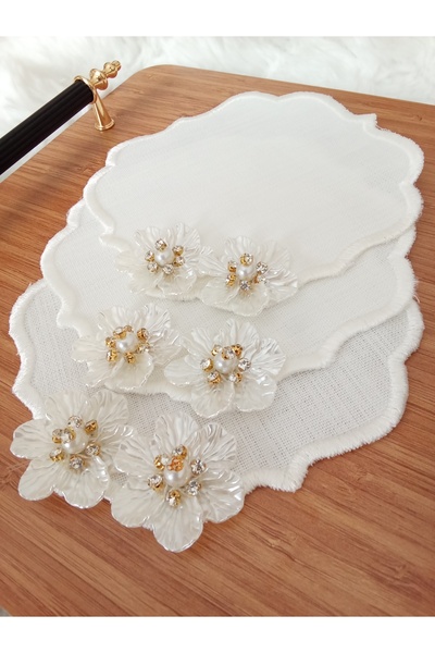 ZEYNEP ELA Kahve Yanı papatya kokteyl sunum peçete 3 adet