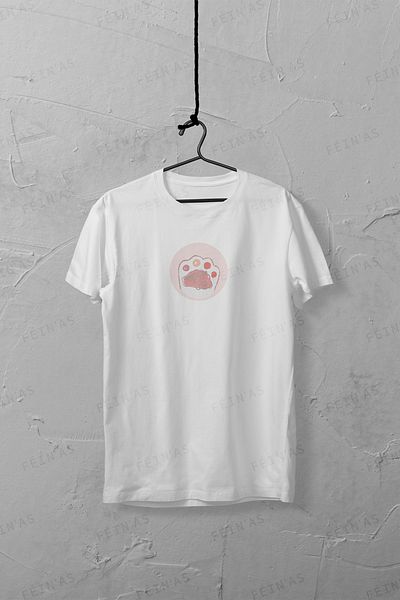 feinas Γυναικείο Tshirt - Pink Paw