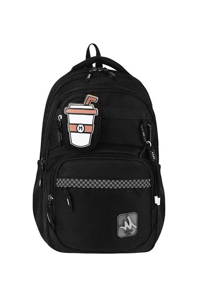 Baginn Unisex High School Backpack Middle School Backpack 45*32 cm Keychain Wallet Gift