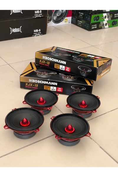 patili tasarım 4 Adet 13cm Midrange Hoparlör (2 Takım) BOSCHMNN