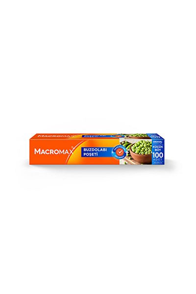 MACROMAX Refrigerator Bag 100 Pieces Small