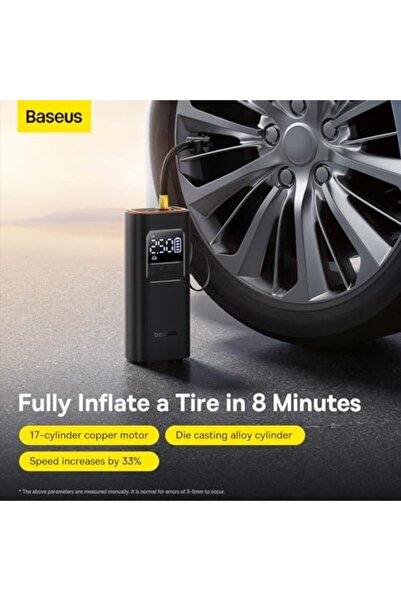 Baseus SuperMini Pro Wireless Car Inflator (black)