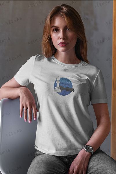 feinas Tricou pentru femei - Șah 3