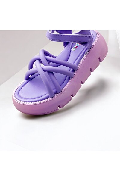 JOJO KIDS Girl's Thick Sole Sandals, Velcro and Very Light Sandals, Flexible Sandals