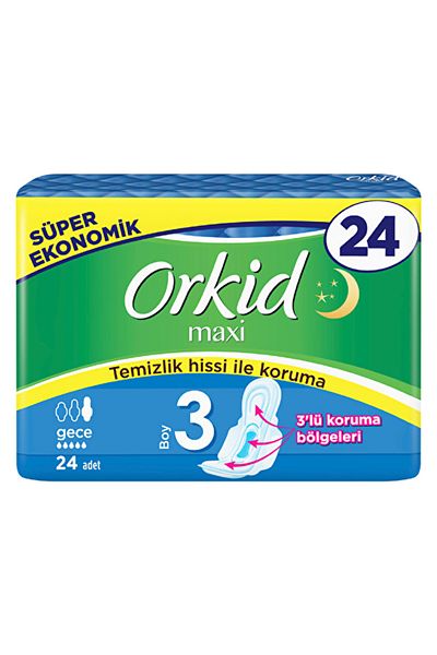 Orkid Maxi 4-Piece Night 24 Pieces