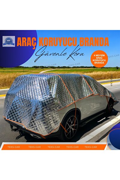 TEKS CAR SUV MODEL UYUMLU GÜNEŞTEN KORUYUCU DOLU - KAR VE DONMAYA KARŞI KORUM...