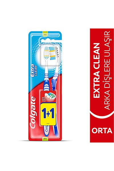 Colgate Toothbrush Extra Clean 1+1