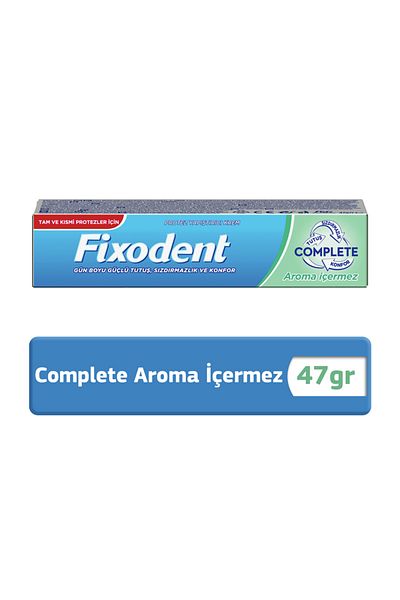 Fixodent Dental Prosthetic Adhesive Cream Complete Aroma Free 47g