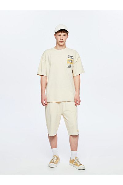 LC Waikiki Νέα σεζόν Crew Neck Young Men Tisort - S5R119Z4