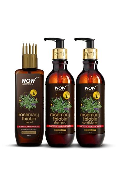 WOW Skin Science Wow Skin Rosemary Hair Care Set 3 in 1
