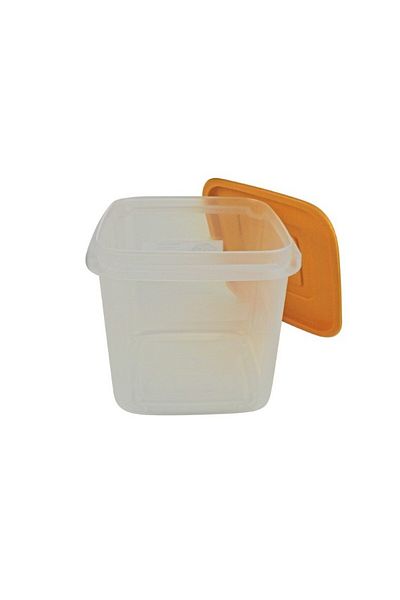 AzHome Food container with lid, square, 750 ml