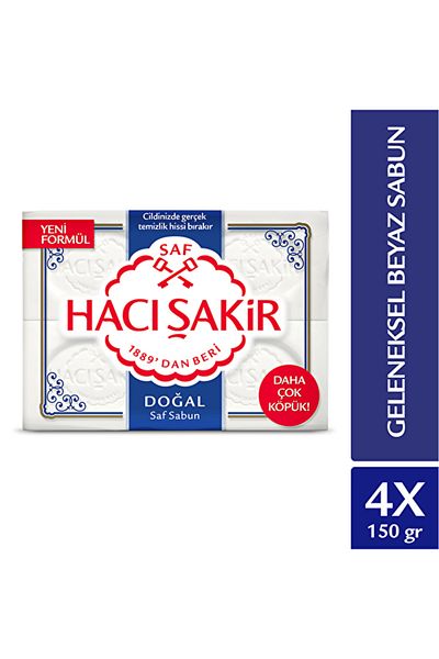 Hacı Şakir Bath Soap Natural 600 g