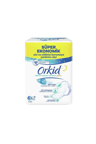 Orkid Ultra Sensitive Protection Quad Night 14 Pack