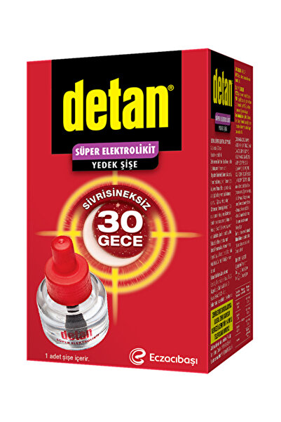 Detan 2 ADET Süper Elektrolikit Yedeği 30 Gece
