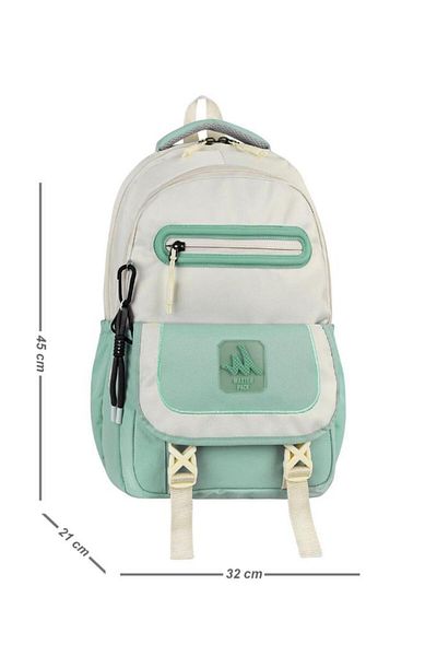 Baginn Unisex High School Backpack Middle School Backpack 45*32 cm with Keychain Gift