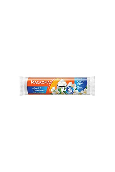MACROMAX Garbage Bag Drawstring Jasmine Scented 10 Lu