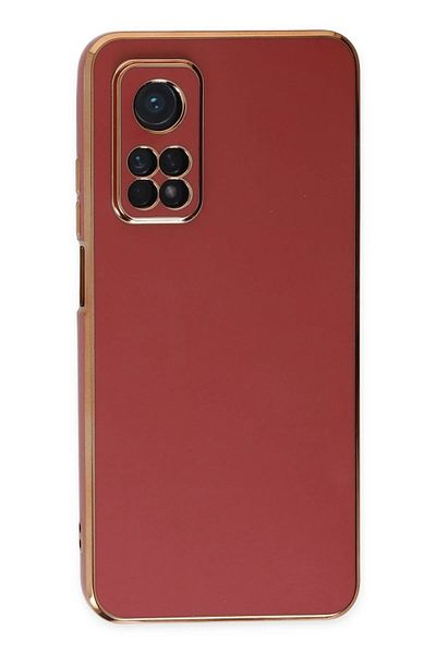 CepteToptan حافظة هاتف Xiaomi Mi 10T من السيليكون - أحمر - MKİ1484-2042