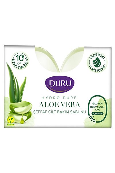 Duru H.Pure Bath Soap 2X135G Aleovera