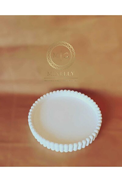 MİNELLY صينية بيضاوية منقوشة (صينية عرض) صينية دائرية مزخرفة |   تصميم مخطط |...
