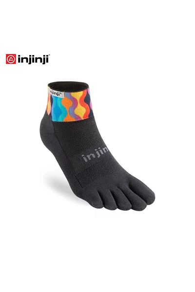 injinji جوارب كولماكس متوسطة الوزن من مجموعة Spectrum Trail من Five Fingers - إصدار خاص لهواة الجمع