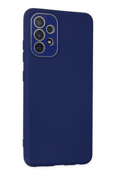 CepteToptan حافظة سامسونج جالاكسي A33 5G غطاء زجاجي - أزرق سماوي - MKİ9866-6678