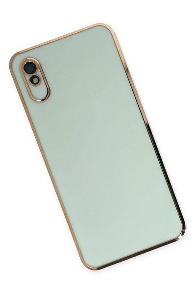CepteToptan جراب هاتف Xiaomi Redmi 9A من السيليكون - أخضر فاتح - MKİ8567-7428