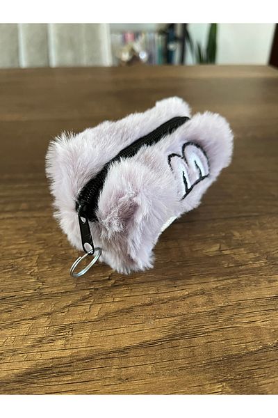 Home Labubu Plush Wallet Bag Charm Charm Bag Ornament Pen Holder Plush