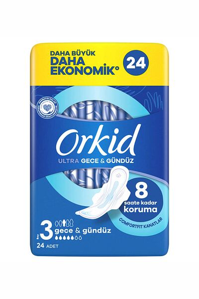 Orkid Ultra Extra 4 Pack Day and Night 24 Pieces